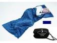 "
Grand Trunk S3-DBL Sleep Sack Navy Silk Sleep Sack, Double
The Double Silk Sleep Sack helps add 10-12 degrees to your sleeping bag keeping you warm on chilly nights. The double size lets you snuggle up where ever you are. It's ideal for couples to use