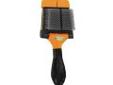"
Furminator 104030 Slicker Brush Blaze Orange
FURminator Soft Slicker Brush is a professional quality tool for separating and untangling fur. This twin headed slicker brush has straight bristles on one side and bent bristles on the other side. Both sides