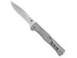 "
SOG Knives SJ51-CP SlimJim XL
Constructed from a single piece of steel, SlimJim is just that, the slimmest assisted knife in the world. Start to open the blade, and let SOG Assisted Technology (S.A.T.) finish the action with a bang, using one of the
