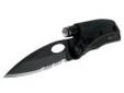 "
SOG Knives SLPB1 SLPro Tactical Black Magnetic
The SL Pro 1 (SLPB1 - Tactical Black) offers offers a non reflective finish, a 3-Inch 50/50 serrated blade, loud emergency signal whistle and a brilliant white LED flashlight with a magnetic base. The