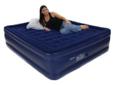 If you are searching for an air bed and the queen size are just a little bit too small for your needs, then this is the bed for you. Raised 20' off the ground, the Smart Air Beds Comfort Top Raised King Size Air Bed Mattress provides king size portable