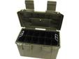 SmartReloader Our new Modular Ammo Box #50 matches exactly the .50BMG military ammo can's sizes but it is made of heavy duty plastic which improves the storage of your ammunition! You can feel free to even store the ammunition loose into the box, loaded