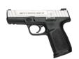 Model SD9 VE and SD40 VE comes with SDT (Self Defense Trigger) for optimal, consistent pull first round to last. White dot sights. Standard, picatinny-style rail. Slim ergonomic, textured grip. Textured finger locator. Aggressive front and back strap