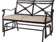 Smith & Hawken San Rafael Metal Patio Motion Glider - Stucco Best Deals !
Smith & Hawken San Rafael Metal Patio Motion Glider - Stucco
Â Best Deals !
Product Details :
Bring ultimate relaxation to your patio or porch with this motion glider from Smith &