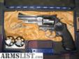 near mint S & W 657-4 mountain gun 41 mag. 4 in. bbl. fired very little. in S & W case with holster and speed loaders. I also have some very good ammo 150 rounds in 41 mag.
Source: