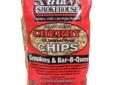 Smokehouse Cherry Chips is a delicious for all dark meats and game.Features:- Thoroughly Dried, shredded wood- Bitter Tree Bark Removed- Precision ground for even, consistent burnSize: 1.75 lb Bag
Manufacturer: Smokehouse Products
Model: 9790-000-0000