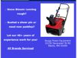 Snow Blower Service & Repair - Blaine
Dougs Power Equipment - Blaine, MN
Phone: (763) 786-6239
See our website for more services offered: http://www.dougspower.com