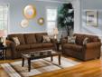 1640 Chocolate Microfiber Sofa Set
The sofa 1640 collection is covered in a heavy duty microfiber fabric. Solid wood accent legs add to the style and look of this collection. Sofa and loveseat come with two each contrasting decorative toss pillows which