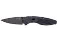 SOG Aegis Folding Knife, Assisted TiNi Plain Clip Point 3.5" Black. The Aegis line of premier folders is fully integrated with top end systems. Start to open the knife, and let Aegis finish the action with a bang, using one of the surest assisted