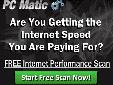 Â 
Â 
Your Internet Running Really Slow ?
Click Here ! We will speed up your Internet !!!
Are downloads taking too long to load--even with a high speed internet service? Does your ISP say "It's not our problem?" PC Pitstop's Internet Connection Center can
