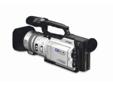 The near professional-level Sony DCR-VX2000 digital video camcorder uses three progressive scan CCDs (one for each primary color) to capture quality images and can record in the 16:9 widescreen aspect ratio common to movies. A 12x optical zoom and 48x