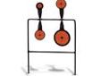 "
Birchwood Casey 46422 Spinner Target Duplex
The duplex quad action spinner is for fans of the .22 rimfire who like a lot of action. With two independent spinners featuring 3 5/8"", 2 1/4"" and 1 5/8"" circle, this target offers it all.. Shoot