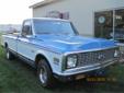 Price: $17900
Make: Chevrolet
Model: Cheyenne
Year: 1972
Mileage: 7500 Since Restoration
1972 Chevrolet Cheyenne Â½ Ton Pickup with these features; 350 V8, Power Steering, Power Brakes, Automatic Transmission and Factory Air Conditioning. This is a rust