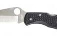 Accessories: Lock Blade/Pocket ClipDescription: Spear Point/Oval Thumb HoleEdge: PlainFinish/Color: StainlessFrame/Material: Black FRNModel: EnduraPackaging: BoxSize: 3.938"Type: Folding Knife
Manufacturer: Spyderco
Model: C10PBK
Condition: New
Price: