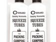 Squeeze Tubes Features: - These reusable plastic squeeze tubes are packed two to a poly bag with header card complete with end clips - The tubes are made from food safe polyethylene and are BPA Free - Size: 2 x 6-1/2 (5.1 x 16.5 cm) Two tubes to a
