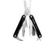 "
Leatherman 831198 Squirt ES4 Multi-Tool Black
The Leatherman 831198, Squirt ES4 unique key-chain size multi-tool features wire strippers for five different wire widths, scissors and electrical wire cutters to handle all kinds of precise jobs. The