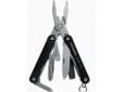 Leatherman 831194 Squirt PS4 Multi-Tool Black
For years Leatherman's customers had to choose between the handy little pliers on the original Squirt P4 or the scissors on the Squirt S4. Now you can have both in one lightweight mini-tool that comes in handy