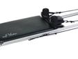 Experience a challenging, shaping workout with the Stamina AeroPilates Performer 286. Lets you perform a variety of Pilates reformer exercises to build core and total body strength and to improve flexibility. Folds for easy storage. The comfortable