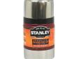 The 17oz Stanley Classic Food Jar is the ultimate in durability. Double wall stainless steel unbreakable vacuum insulation will keep chili or soup hot all day long, day after day. The Classic Food Jar has a stainless steel lid that can be used as a bowl,