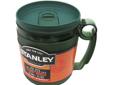 Engineered for the true outdoor enthusiast Stanley's Interlocking Camp Mugs are an essential camp item. Cup and mug interlock for easy packing. Inner mug's volume markings double as a measuring cup. Make pancakes and have enough to share with the 28oz and