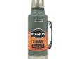 Stanley Classic Vacuum Bottle 2qt Grn 10-01289-001
Manufacturer: Stanley
Model: 10-01289-001
Condition: New
Availability: In Stock
Source: http://www.fedtacticaldirect.com/product.asp?itemid=46250