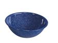 7" Blue Enamel Bowl Stansport is proud to carry the complete line of ?Cinsa? Enamel Cookware. All items offered are made of high quality durable steel which is molded into the appropriate shapes and double coated with extra heavy glaze enamel and thenkiln