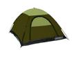 Hunter Buddy 2-Person Forest/TanEasy to assemble 2 pole dome design. Quick clip system makes attaching the tent to the support poles a breeze. Ring and pin locks each pole securely to the tent corners. Mesh sun roof for star gazing. Perfect for warm