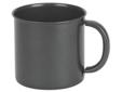 The Stansport Black Granite 14-oz mug is designed for the avid outdoorsman. The rugged steel construction is easy to clean with a permanent, non-stick finish. Features:- Color: Black Granite- Rugged steel construction with a permanent, non-stick finish -