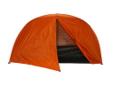 Star-Lite 2-Person Tent- Trail Weight: 5.5 lbs. - Packed size: 13"X5" - 1 Door. - Interior Area: 41.25 sq. ft. - Peak Height:44" - Floor Material: 190T polyester, 2000mm P.U. coated - Mesh: No-see-um - Number of poles: 2 shock corded fiberglass 8.5 mm. -
