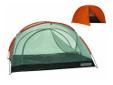 Star-Lite 3-Person w/Fly Fiber Glass, Rust- Trail Weight: 7.9 lbs. - Packed size: 18" X 5" - 2 Doors - Interior Area: 48.75' - Peak Height: 51" - Floor Material: 190T polyester, 2000mm P.U. coated - Mesh: No-see-um - Number of poles: 2 shock corded
