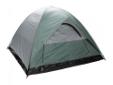 RANIER- 2 POLE DOME TENTFeatures:- 2 large doors for easy access - 2 peak roof helps keep you dry in wet conditions - Large mesh panels for maximum ventilation - Fully taped and sealed rain fly - Bath tub floor design to help keep moisture out - Shock
