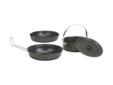 Pots and Pans, Non-Stick "" />
Stansport Black Granite Mess Kit 360-20
Manufacturer: Stansport
Model: 360-20
Condition: New
Availability: In Stock
Source: http://www.fedtacticaldirect.com/product.asp?itemid=46321