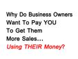Start A Business Helping Other Memphis Businesses Get More Sales ? FREE Training Here!
Business Owners Will Pay You A Lot Of Money To Show Them How To Get More Sales!