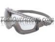 "
Uvex S3960C UVXS3960C StealthÂ® Gray Frame Safety Goggles with Clear Lens
Features and Benefits:
Futuristic, low profile design for chemical splash and impact
Toric lens provides superior optics and peripheral vision
Rx insert available
Unsurpassed