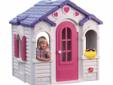 Step2?s Sweetheart Playhouse is loaded with fun and will be a welcome addition to any backyard! It?s gingerbread detailed styling and generously appointed interior has several features sure to delight children ages 2 years and up. Outdoors there?s a