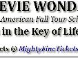 Stevie Wonder Songs in the Key of Life Tour in Seattle
Concert Tickets for the Key Arena in Seattle on December 3, 2014
Stevie Wonder will perform a concert in Seattle, Washington on Wednesday, December 3, 2014. The Seattle concert is a tour date on