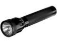 "
Streamlight 75000 Stinger Flashlight only (no charger)
Compact, sturdy aluminum body, anodized against corrosion inside and out, with unbreakable Lexan lens. 7 3/8"" long, 10 oz., up to 15,000 candlepower. Comes with adjustable focus and spare bulb in