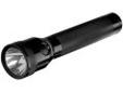 "
Streamlight 75303 Stinger Flashlight (with AC/DC Piggyback Fast Charger)
Compact, sturdy aluminum body, anodized against corrosion inside and out, with unbreakable Lexan lens. 7 3/8"" long, 10 oz., up to 15,000 candlepower. Comes with adjustable focus
