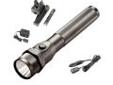 "
Streamlight 75732 Stinger LED Flashlight, (With AC/DC Piggyback Holder)
The powerful, long-range, long-running, flashlight that lasts a lifetime. A combination of rechargeability and LED technology that produces the lowest operating cost of any