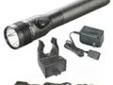 "
Streamlight 75430 Stinger LED HL 2 holders (NiMH)
Streamlight Stinger LED HL w/120V AC/12V DC - 2 holders (NiMH)
When you need maximum illumination with a wide beam to search a large area, the Stinger LED HL rechargeable, high lumen flashlight provides