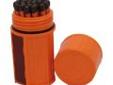 "
UCO MT-SM-CONT-ORANGE Storm Proof Match Kit Orange
The UCO Stormproof Match Kit is a waterproof case that includes 25 matches and 3 strikers. The case features an integrated striker on the outside to provide an easy location for lighting matches and can