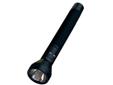 Lightweight super tough polymer with non-slip, non-absorbent closed cell foam comfort grip; unbreakable Lexan lens. Battery: Nickel-cadmium 6 Volt, 1.8 amp hour, sub-C; rechargeable up to 1,000 times Lamp: 8 watt, hard glass halogen pre-focused in spun