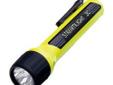 The Streamlight Propolymer 3C Luxeon Division 1, alkaline powered, high-performance, 10,000 hour, and super high flux luxeon star LED flashlight provides a longer reaching, brighter beam that's 10 times brighter than a high intensity LED flashlight. The