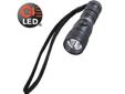 This lightweight lithium battery-powered flashlight features dual lighting modes: A C4Â® LED that provides a bright, even beam with a piercing hotspot for distance, and three ultra-bright LEDs for area lighting and longer run time.- C4Â® LED technology,