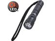 This lightweight lithium battery-powered flashlight features dual lighting modes: A C4Â® LED that provides a bright, even beam with a piercing hotspot for distance, and three ultra-bright LEDs for area lighting and longer run time.- C4Â® LED technology,