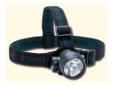 The new Green Trident is the perfect headlamp for outdoor enthusiasts. Like the original Trident, it offers the unique combination of a high powered xenon bulb and three 100,000 hour LEDs. Now, this headlamp is available in green, and features a green LED