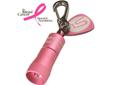 For every pink Nano Light sold, Streamlight, Inc will donate $1 to The Breast Cancer Research Foundation. By purchasing this product you are helping to make a difference in the fight against breast cancer.- Double-sided FOB features the Breast Cancer Pink