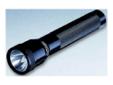 Compact, sturdy aluminum body, anodized against corrosion inside and out. Unbreakable Lexan lens. 7 5/8" long, 11.1 oz., up to 15,000 candlepower. Adjustable focus, spare bulb in end cap. Battery: Nickel-cadmium 3.6 Volt, 1.8 amp hour, sub-C; rechargeable