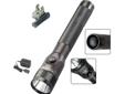 The Stinger DS LED is the only rechargeable flashlight with a fully independent dual switch. Now with C4 LED Technology.Features:- DUAL SWITCH TECHNOLOGY ? Access any of the three variable lighting modes and strobe via the tail cap or the head-mounted