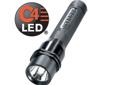 Full featured tactical C4Â® LED flashlight has high and low modes, plus strobe!- C4Â® LED technology, impervious to shock with a 50,000 hour lifetime.- Unbreakable, high temperature glass lens with scratch resistant coating.- 3 modes: - High ? 11,000